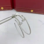 [CA]JUSTE EARRINGS FULL DIAMONDS 1.8MM - Image 2