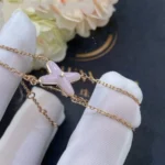 [CMT]JEUX BRACELET PINK MOP PINK GOLD 1 DIAMOND - Image 4