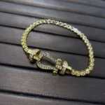 [FR]FORCE  HORSESHOE  DIAMOND TENNIS BRACELET - Image 4