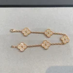 [VCA]CLOVER 5 MOTIFS  FULL DIAMOND BRACELET - Image 3
