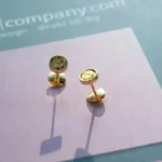 [CA]LOVE EARRINGS GOLD 10MM - Image 7