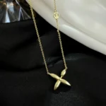 [LV]LOUISETTE GOLD NECKLACE - Image 6