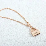 [HM]AMULETTE PEDANT ROSE GOLD NECKLACE - Image 6