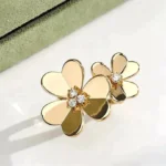 [VCA]CLOVER COMOS GOLD DIAMOND RING - Image 6