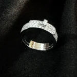 [HM]KELLY SILVER DIAMOND RING - Image 4