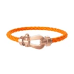 [FR]FORCE LARGE HORSESHOE NO DIAMOND BRACELET ROSE GOLD - Image 5