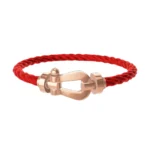 [FR]FORCE LARGE HORSESHOE NO DIAMOND BRACELET ROSE GOLD - Image 9