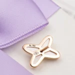 [CMT]JEUX DE WHITE MOP PINK GOLD DIAMOND EARRINGS - Image 6