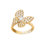 [VCA]BUTTERFLY GOLD DIAMOND RING