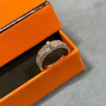 [HM]KELLY PINK GOLD DIAMOND RING - Image 3