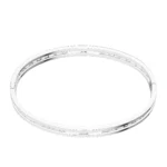 [BV]ZERO 1 SPIRAL LOGO SILVER BRACELET - Image 4