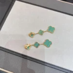 [VCA]CLOVER MALACHITE 3 MOTIFS GOLD - Image 5