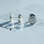 [CA]LOVE EARRINGS SILVER 10MM - Image 4