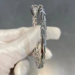 [BV]SERPENTI BRACELET DIAMONDS SILVER - Image 5