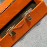 [HM]HM KELLY CLOCHETTE DOUBLE RING IN  WITH DIAMONDS - Image 8