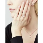 [VCA]CLOVER 15MM DIAMOND SINGLE FLOWER NECKLACE - Image 3