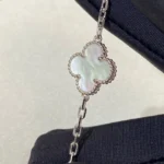 [VCA]CLOVER SILVER MOP 5 MOTIF BRACELET - Image 7