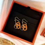[HM]HM O MAILLON GOLD EARRINGS - Image 7