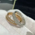 [VCA]PERLEE DIAMOND ROSE GOLD RING - Image 8