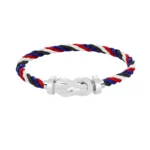 [FR]CHANCE LARGE 8 FIGURE BUCKLE NO DIAMOND BRACELET SILVER - Image 11