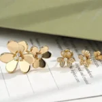 [VCA]CLOVER COMOS GOLD DIAMOND RING - Image 4