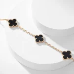 [VCA]CLOVER 10 MOTIFS ONYX NECKLACE - Image 15