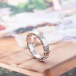 [BV]SERPENTI RING SILVER  3MM - Image 7