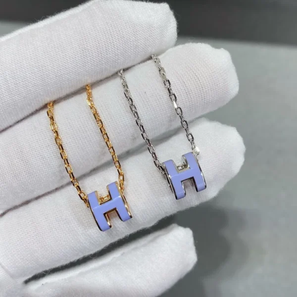 [HM]MINI POP H NECKLACE