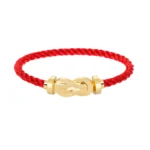 [FR]CHANCE LARGE 8 FIGURE BUCKLE NO DIAMOND BRACELET GOLD - Image 2