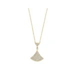 [BV]DREAM NECKLACE GOLD FULL DIAMOND