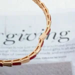 [BV]SERPENTI BRACELET PINK GOLD RUBELLITE - Image 7