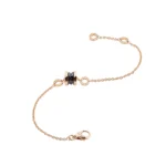 [BV]ZERO 1 SOFT PINK GOLD AND BLACK CERAMIC BRACELET - Image 2