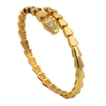 [BV]SERPENTI BRACELET DIAMONDS GOLD - Image 3