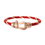[FR]FORCE LARGE HORSESHOE NO DIAMOND BRACELET ROSE GOLD - Image 12