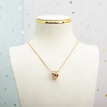 [BV]SERPENTI PINK GOLD NECKLACE DIAMOND - Image 2