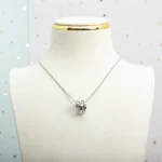 [BV]SERPENTI SILVER NECKLACE DIAMOND - Image 2