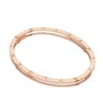 [BV]ZERO 1 PINK GOLD WITH WHITE CERAMIC BRACELET - Image 3
