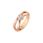 [CMT]LIENS RING PINK GOLD DIAMOND