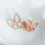 [VCA]BUTTERFLY MOP DIAMOND EARRINGS - Image 5