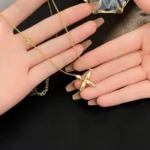 [LV]LOUISETTE GOLD NECKLACE - Image 3