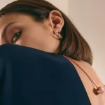 [CMT]BEE LOVE DIAMOND HOOP EARRINGS - Image 2