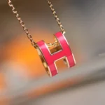[HM]POP H PEDANT PINK GOLD - Image 7