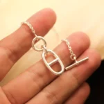 [HM]HM CHAINE DANCRE PENDANT NECKLACE STERLING SILVER - Image 9