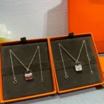 [HM]H CIRCE MOISSANITE PENDANT NECKLACE GOLD - Image 5