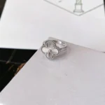 [VCA]CLOVER SILVER RING - Image 5
