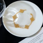 [VCA]CLOVER 5 MOTIFS BRONZING BRACELET - Image 8