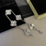 [VCA]CLOVER SILVER 5 MOTIFS BRACELET - Image 7