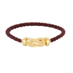 [FR]CHANCE LARGE 8 FIGURE BUCKLE NO DIAMOND BRACELET GOLD - Image 9