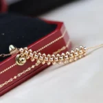 [CA]CLASH PINK GOLD NECKLACE - Image 4