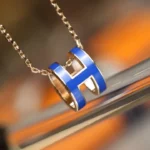 [HM]POP H PEDANT PINK GOLD - Image 4